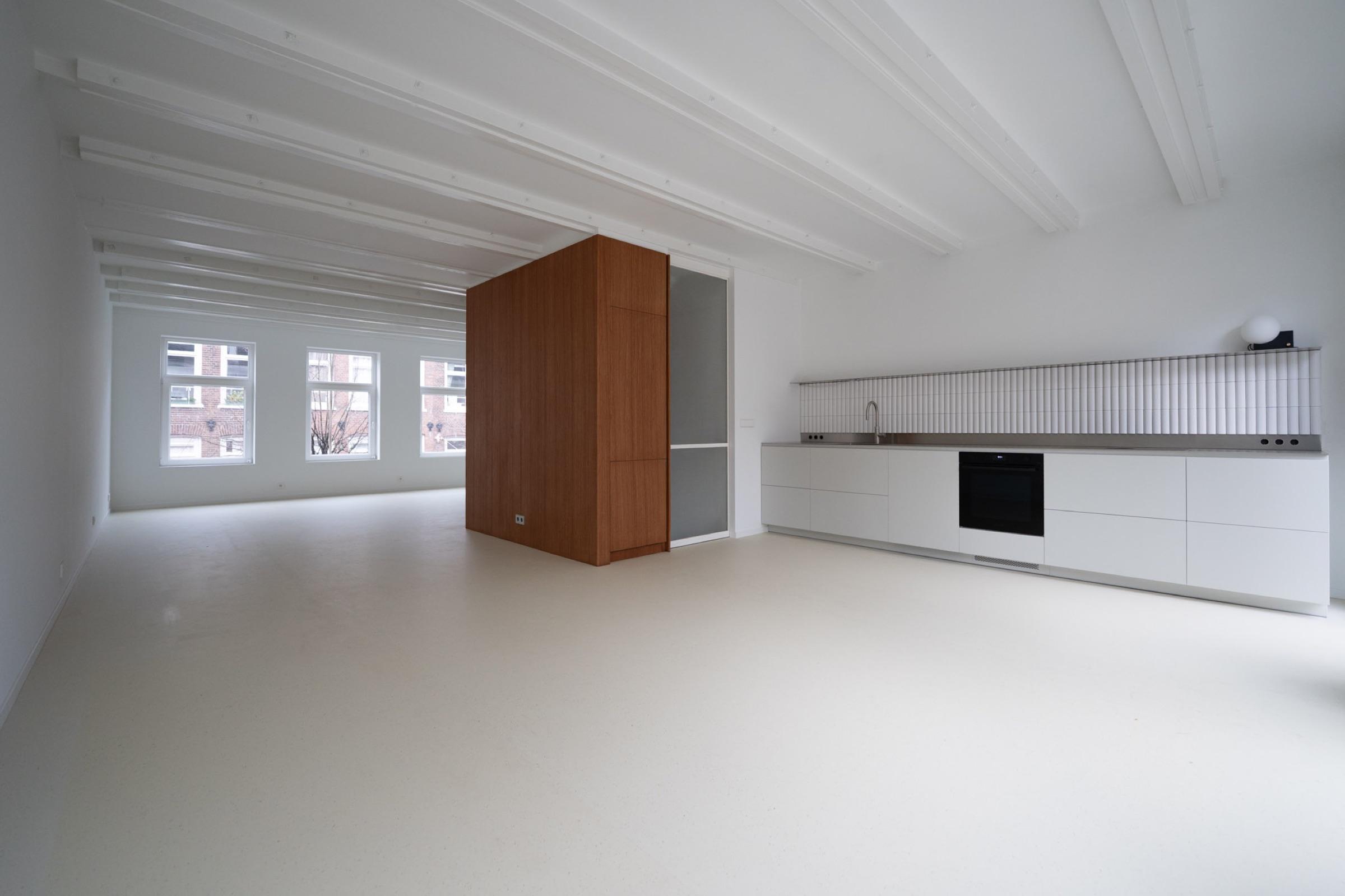Open-space kitchen, Amsterdam — after renovation